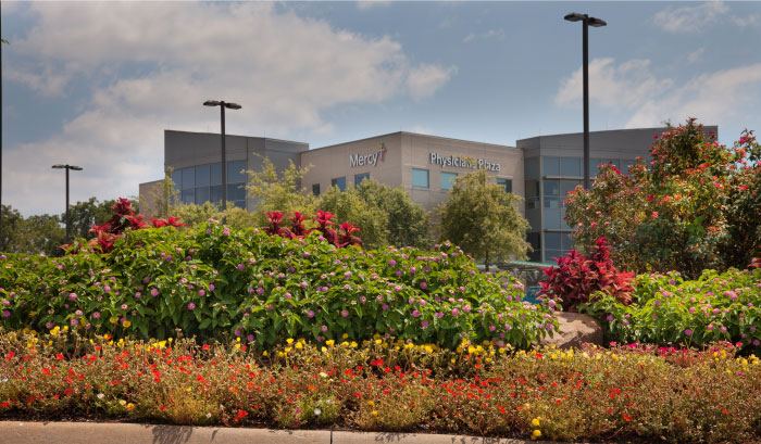 Industrial property landscape design