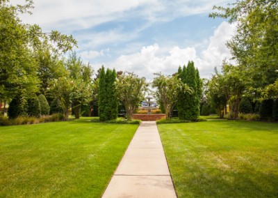 Landscaped gardens