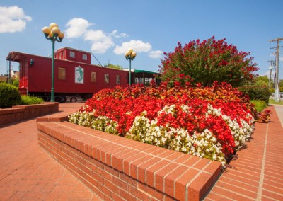 Courtyard garden design