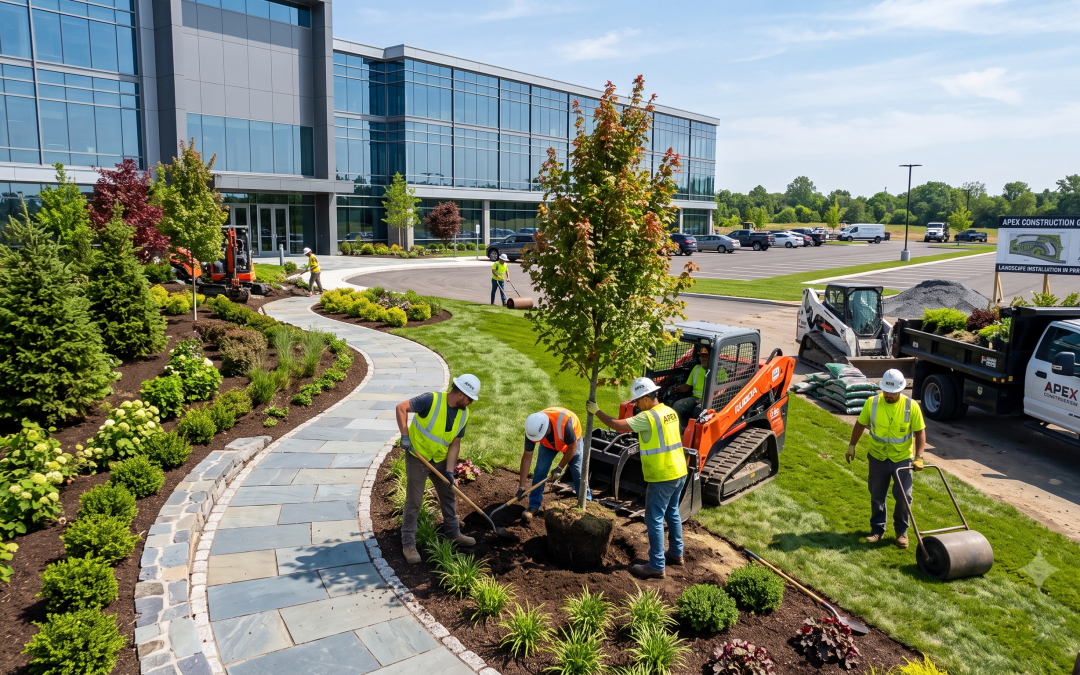 Commercial Landscape Installation for New Construction in Northwest Arkansas: A Planning Guide